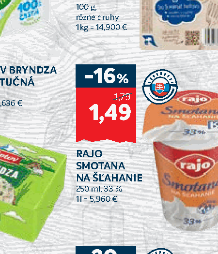 RAJO SMOTANA NA ŠĽAHANIE
