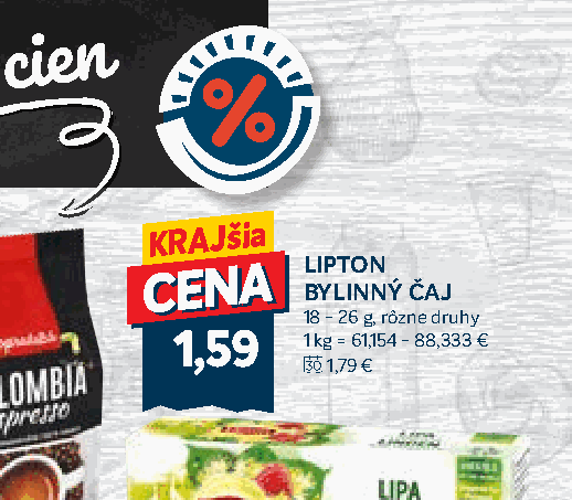 LIPTON BYLINNÝ ČAJ