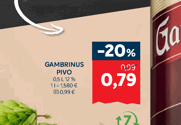 GAMBRINUS PIVO