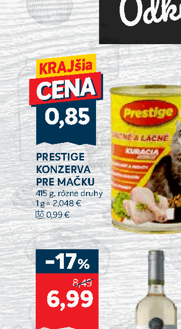 PRESTIGE KONZERVA PRE MAČKU