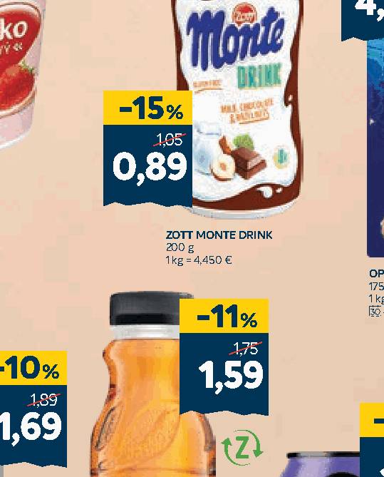 ZOTT MONTE DRINK