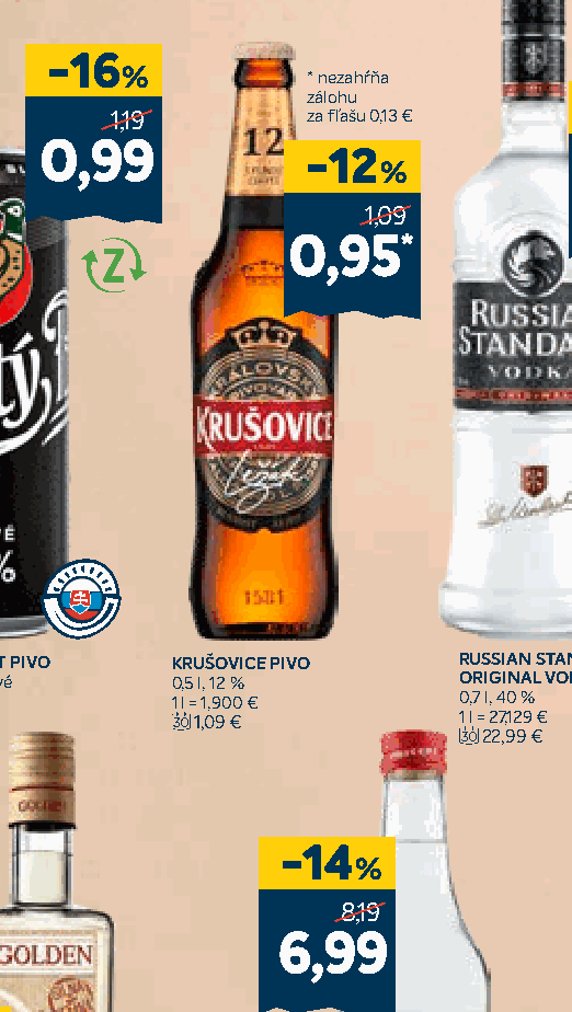 KRUŠOVICE PIVO