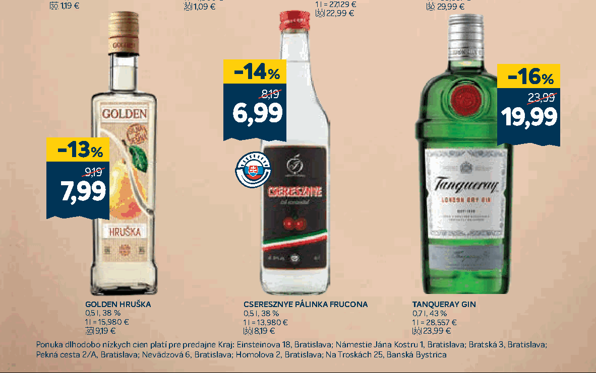 TANQUERAY GIN