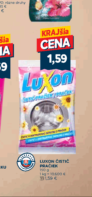 LUXON ČISTIČ PRAČIEK