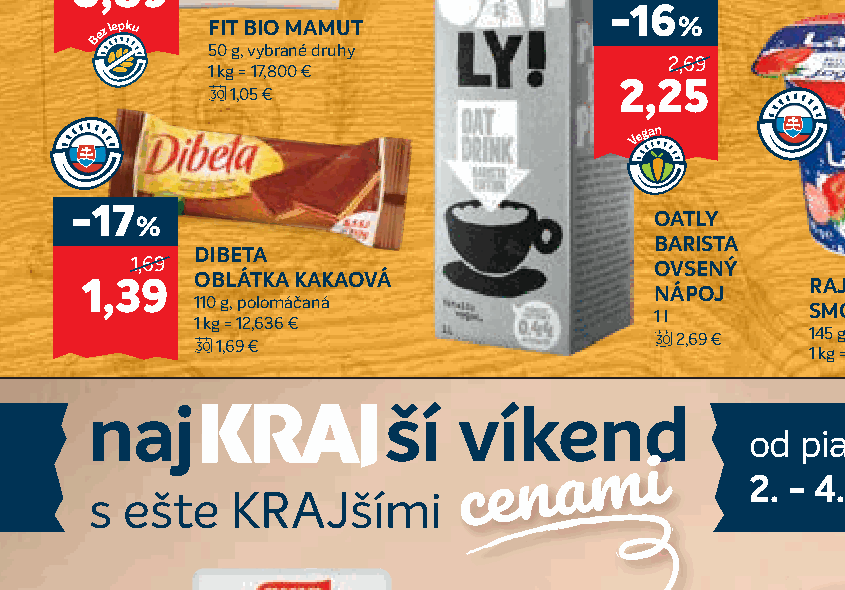 DIBETA OBLÁTKA KAKAOVÁ