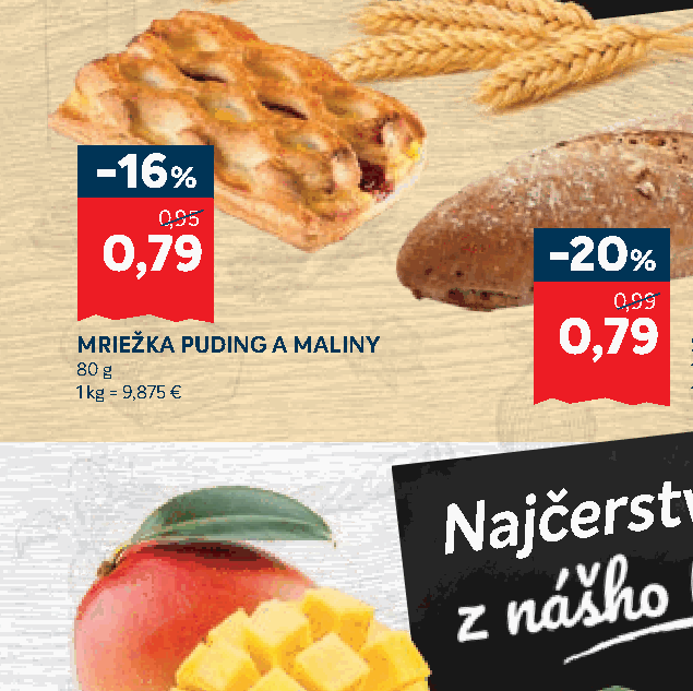 MRIEŽKA PUDING A MALINY