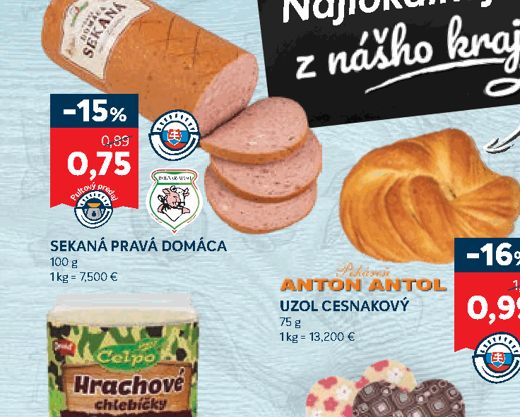 SEKANÁ PRAVÁ DOMÁCA