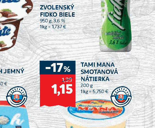 TAMI MANA SMOTANOVÁ NÁTIERKA