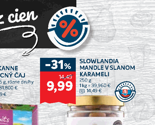 SLOWLANDIA MANDLE V SLANOM KARAMELI
