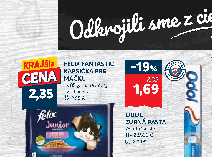 FELIX FANTASTIC KAPSIČKA PRE MAČKU