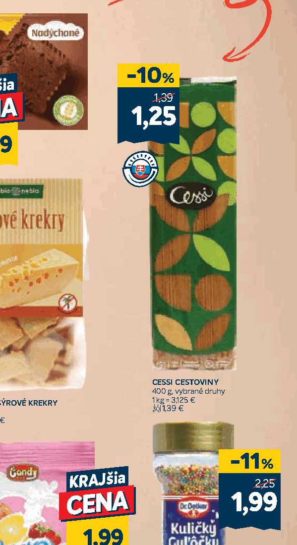 CESSI CESTOVINY