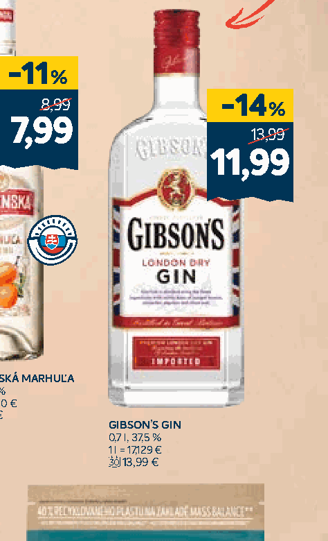 GIBSON’S GIN