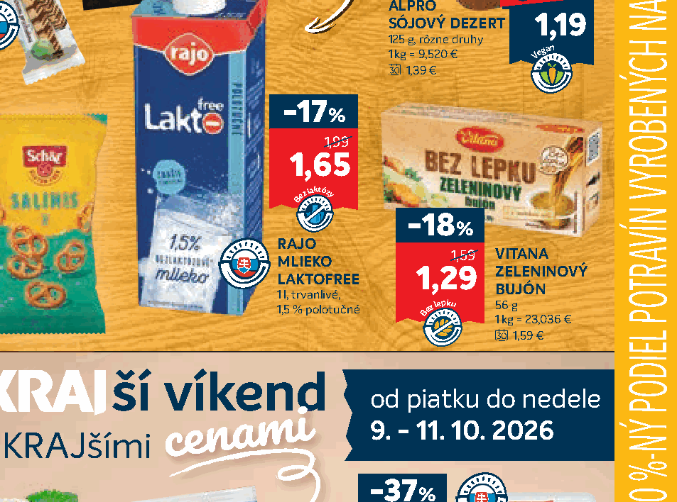RAJO MLIEKO LAKTOFREE
