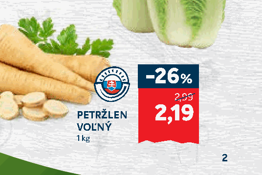 PETRŽLEN VOĽNÝ