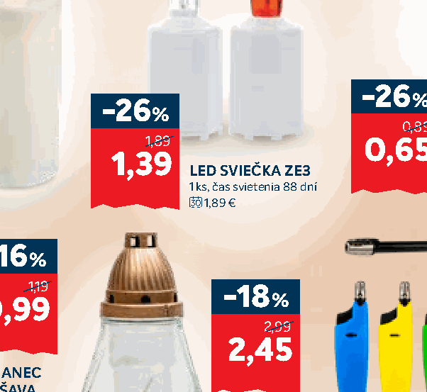 LED SVIEČKA ZE3