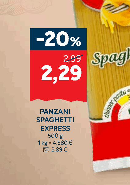 PANZANI SPAGHETTI EXPRESS