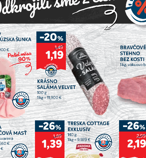 KRÁSNO SALÁMA VELVET