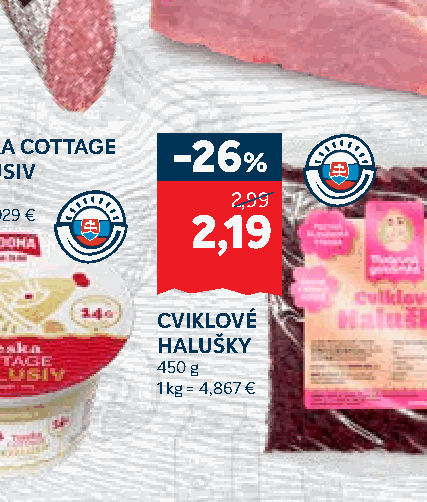 CVIKLOVÉ HALUŠKY