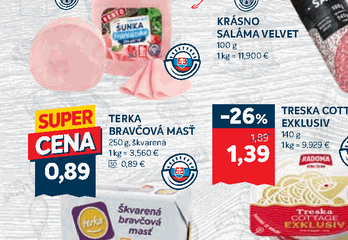 TERKA BRAVČOVÁ MASŤ