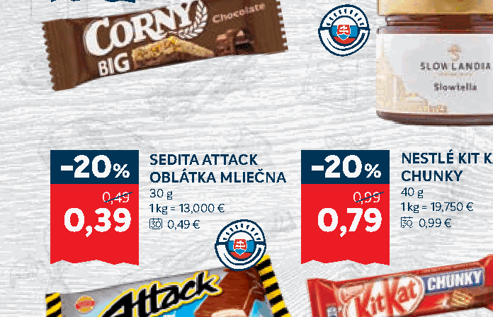 SEDITA ATTACK OBLÁTKA MLIEČNA