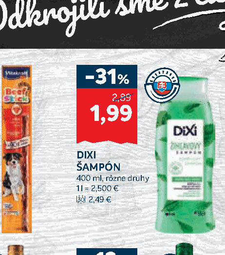 DIXI ŠAMPÓN