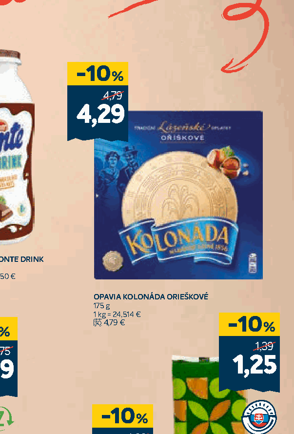 OPAVIA KOLONÁDA ORIEŠKOVÉ