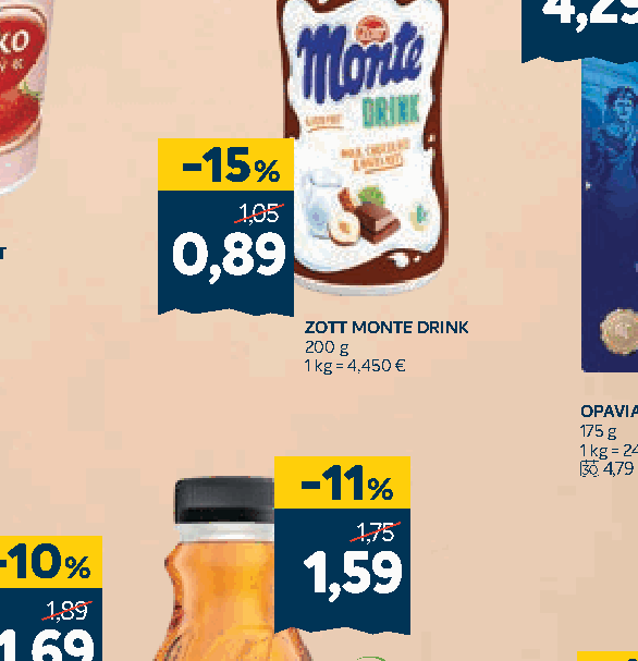 ZOTT MONTE DRINK