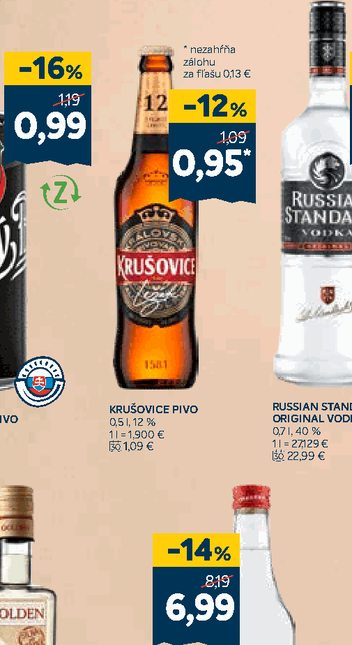 KRUŠOVICE PIVO