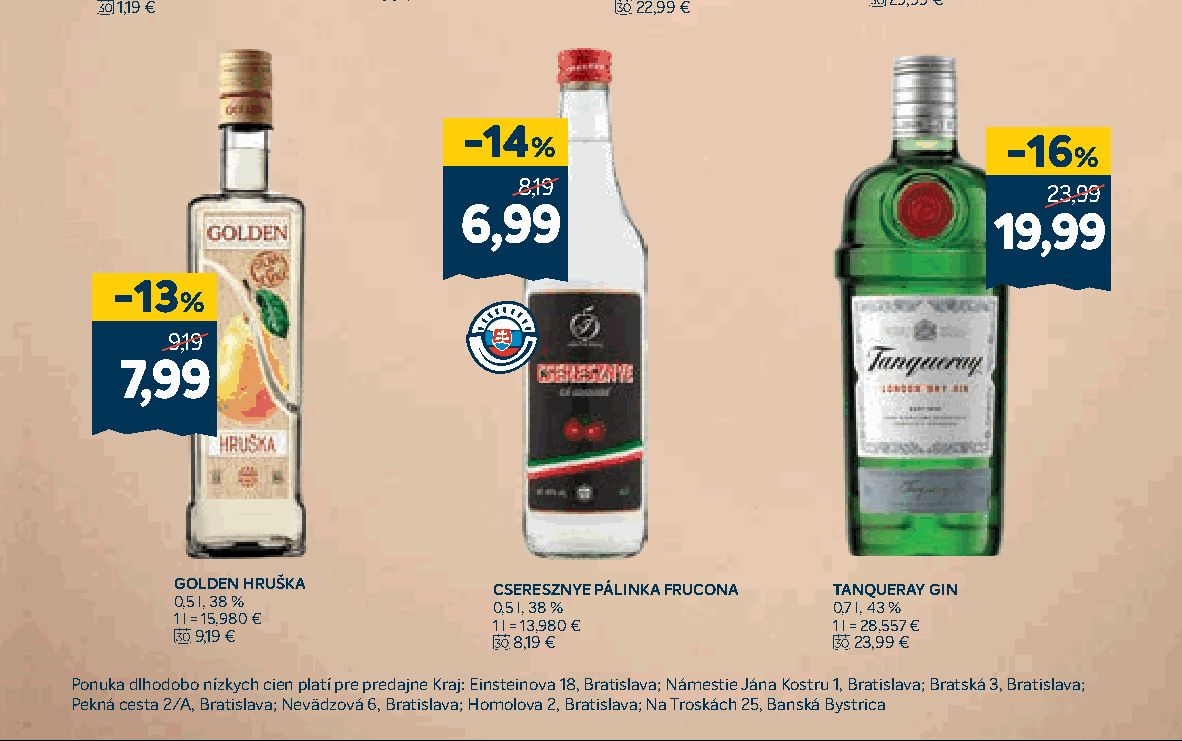 TANQUERAY GIN