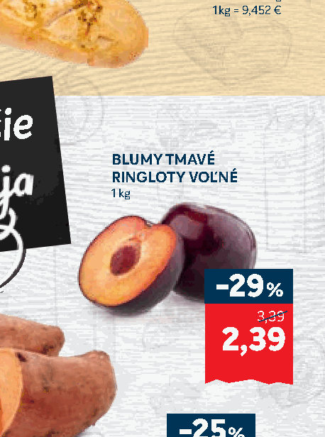 BLUMY TMAVÉ RINGLOTY VOĽNÉ