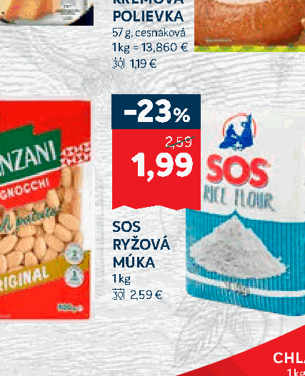 SOS RYŽOVÁ MÚKA