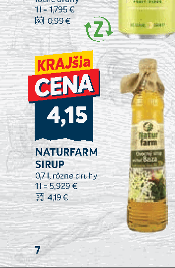 NATURFARM SIRUP