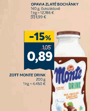 ZOTT MONTE DRINK