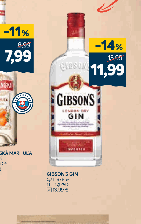 GIBSON’S GIN