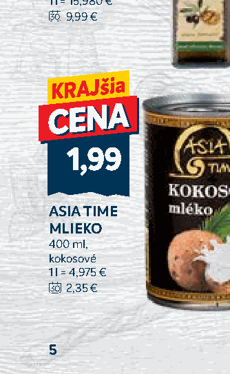 ASIA TIME MLIEKO