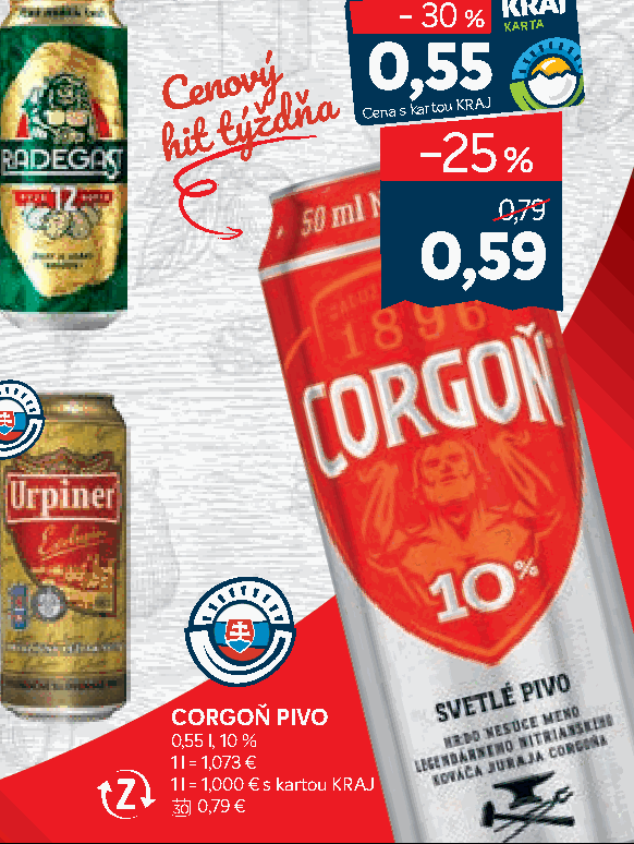 CORGOŇ PIVO