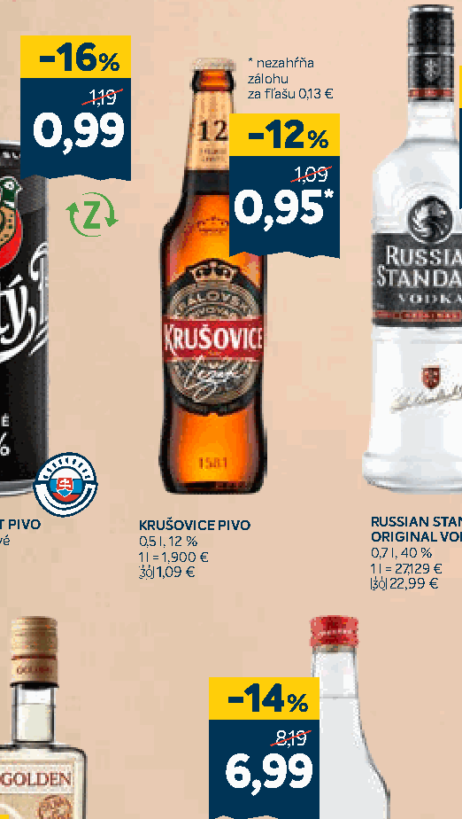 KRUŠOVICE PIVO