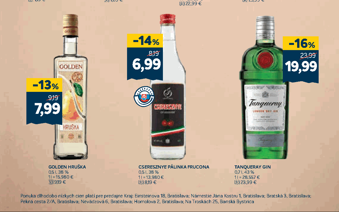 TANQUERAY GIN