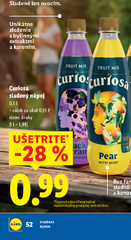 Curiosa sladený nápoj