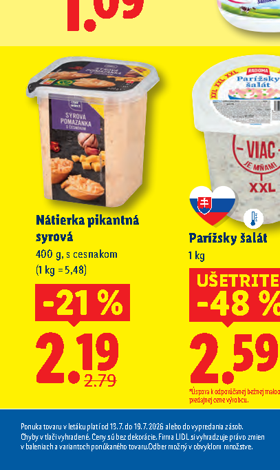 Nátierka pikantná syrová