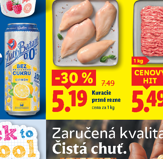 Kuracie prsné rezne
