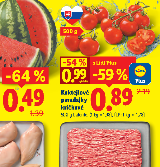 Koktejlové paradajky kríčkové