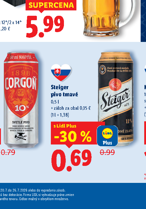Steiger pivo tmavé