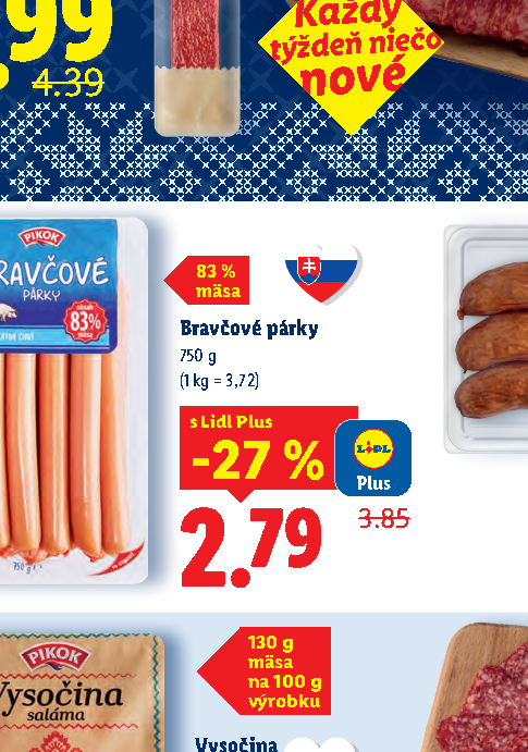 Bravčové párky