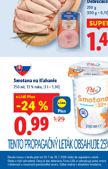 Smotana na šľahanie
