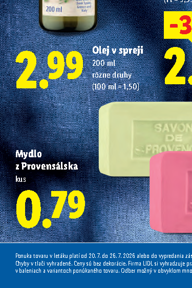 Mydlo z Provensálska Pečivo z lístkového cesta