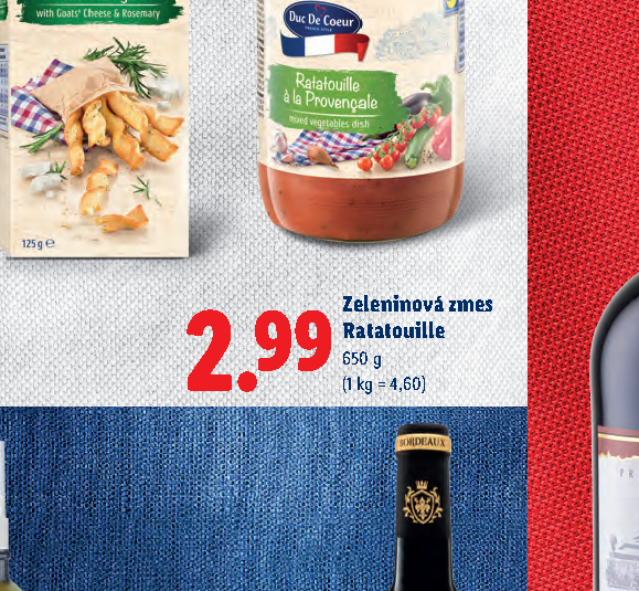 Zeleninová zmes Ratatouille
