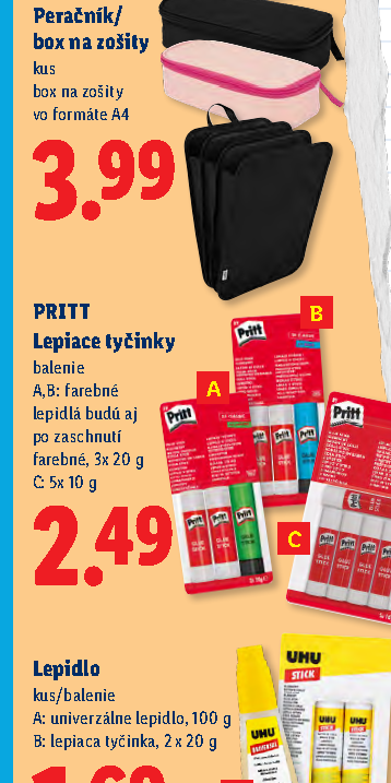 PRITT Lepiace tyčinky