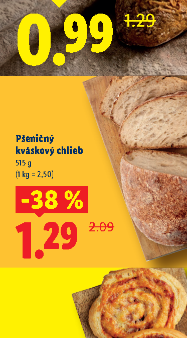 Pšeničný kváskový chlieb