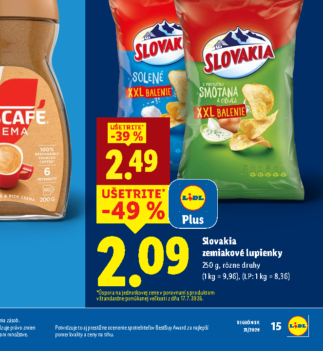 Slovakia zemiakové lupienky